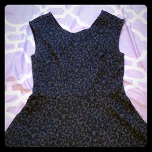 Loft cheetah print dress